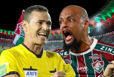 El juez colombiano estuvo envuelto en un par de polémicas en la gran final de la Libertadores.