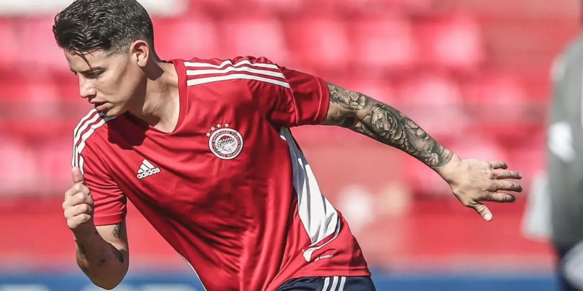 El jugador colombiano actualmente está lesionado y no ha podido ver acción con el Olympiacos.