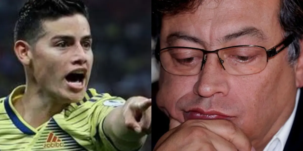El jugador colombiano dio estas sorprendentes declaraciones sobre la situación actual del país y se refirió al máximo mandatario.