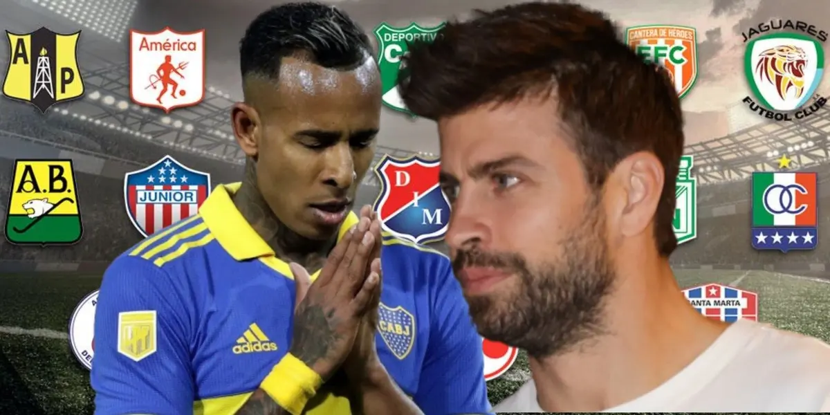 El jugador colombiano no es tenido en cuenta por Boca Juniors a pesar de tener contrato.