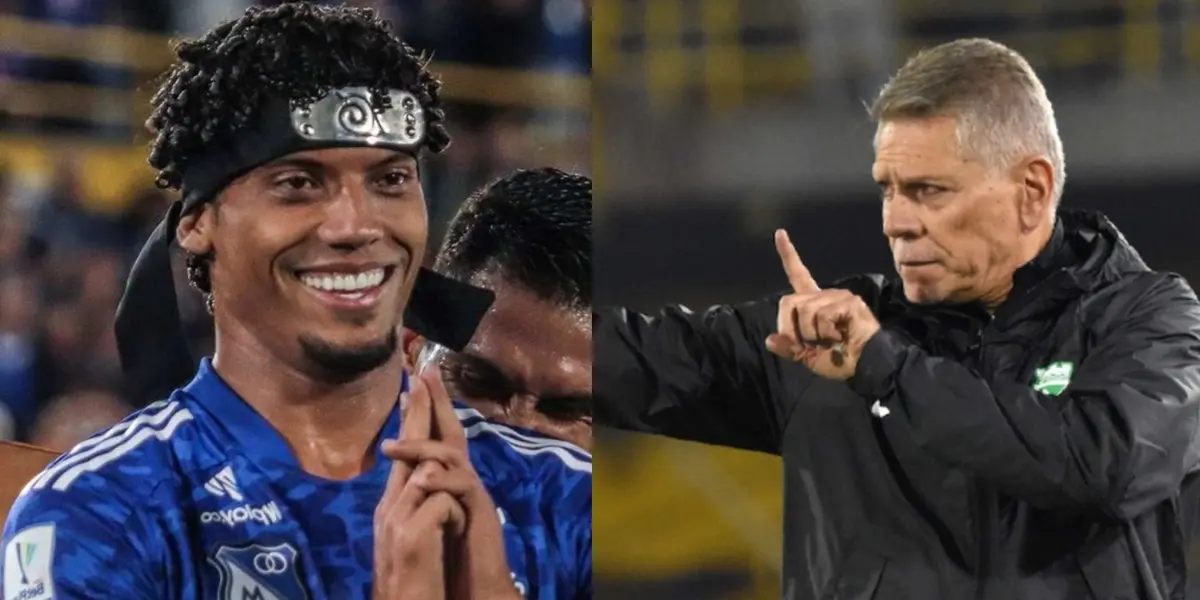 El jugador de Millonarios estuvo involucrado en una acción polémica durante la final.