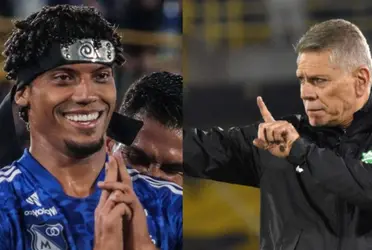 El jugador de Millonarios estuvo involucrado en una acción polémica durante la final.