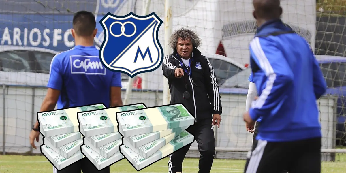 El jugador será un gran refuerzo para Millonarios FC en este momento.