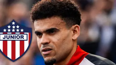 El Junior celebra el título de Díaz: ¡Orgullo 'Tiburón' desde Barranquilla! Foto: Luis Díaz y Escudoteca