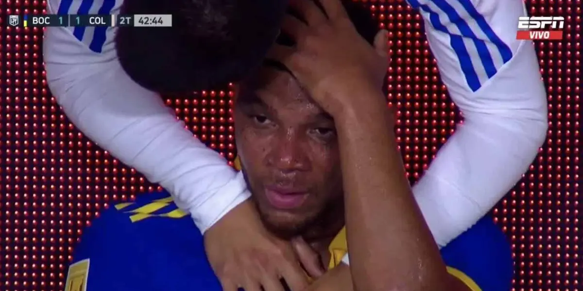 El lateral colombiano ingresó al campo a los 66' y se marchó al 88' en su último compromiso.