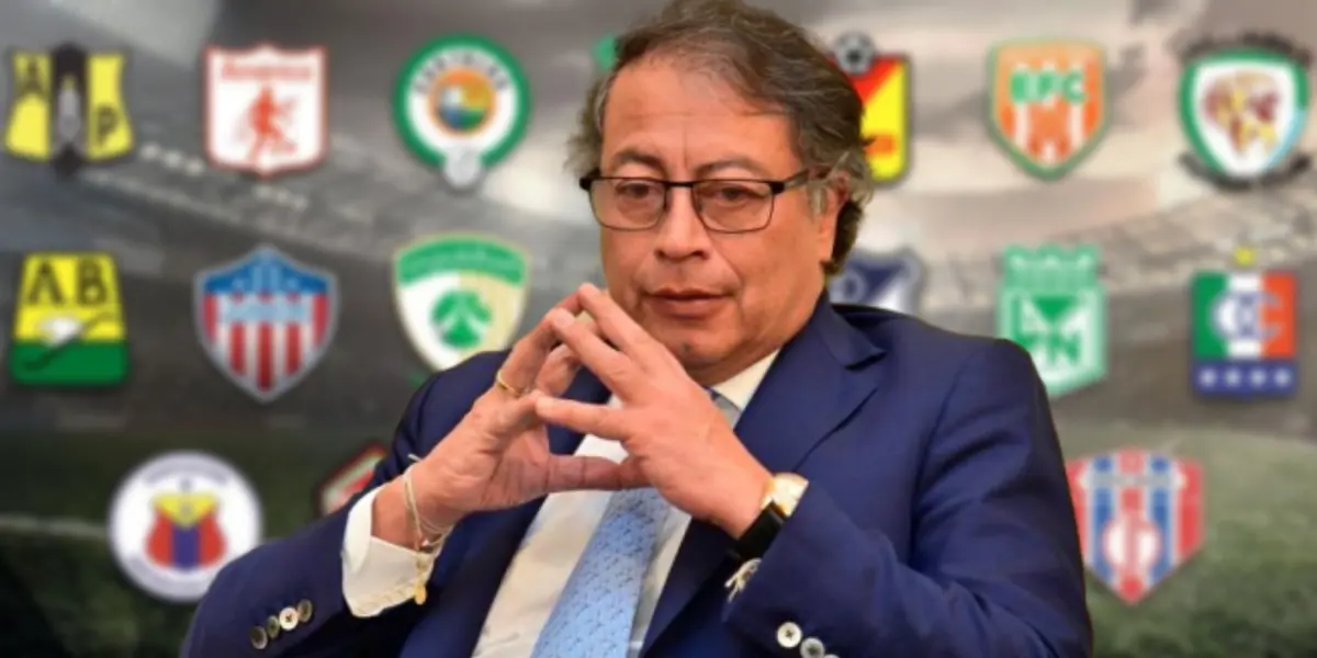 El máximo mandatario ha sido observado con camisetas de algunos equipos colombianos.