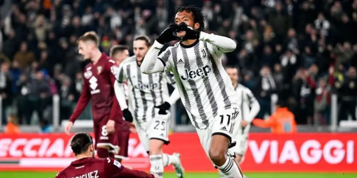 Juan Guillermo Cuadrado vuelve a celebrar con gol en la Juventus