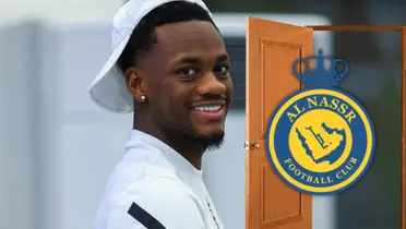 El nuevo jugador que busca Al Nassr en reemplazo de Jhon Durán Foto: Al Nassr, Escudoteca y Pexels
