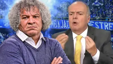 El periodista comparó al DT samario con una leyenda del FPC.FOTOS TOMADAS DE ANTENA 2 Y SEMANA