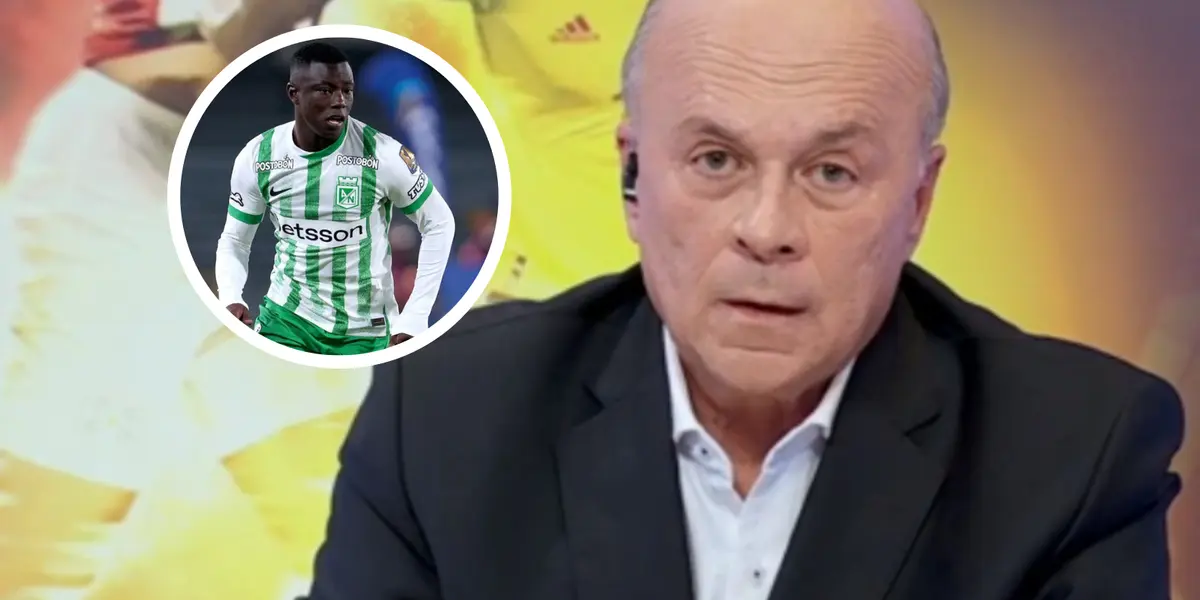 El picante mensaje de Carlos Antonio Vélez a Marino Hinestroza Foto: Captura de Win Sports y Nacionaloficial