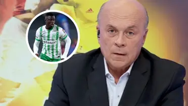 El picante mensaje de Carlos Antonio Vélez a Marino Hinestroza Foto: Captura de Win Sports y Nacionaloficial