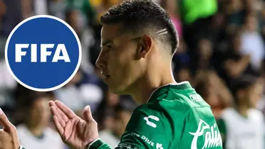 El plan de la FIFA con León y James Rodríguez Foto: Redes de James Rodríguez y FIFA
