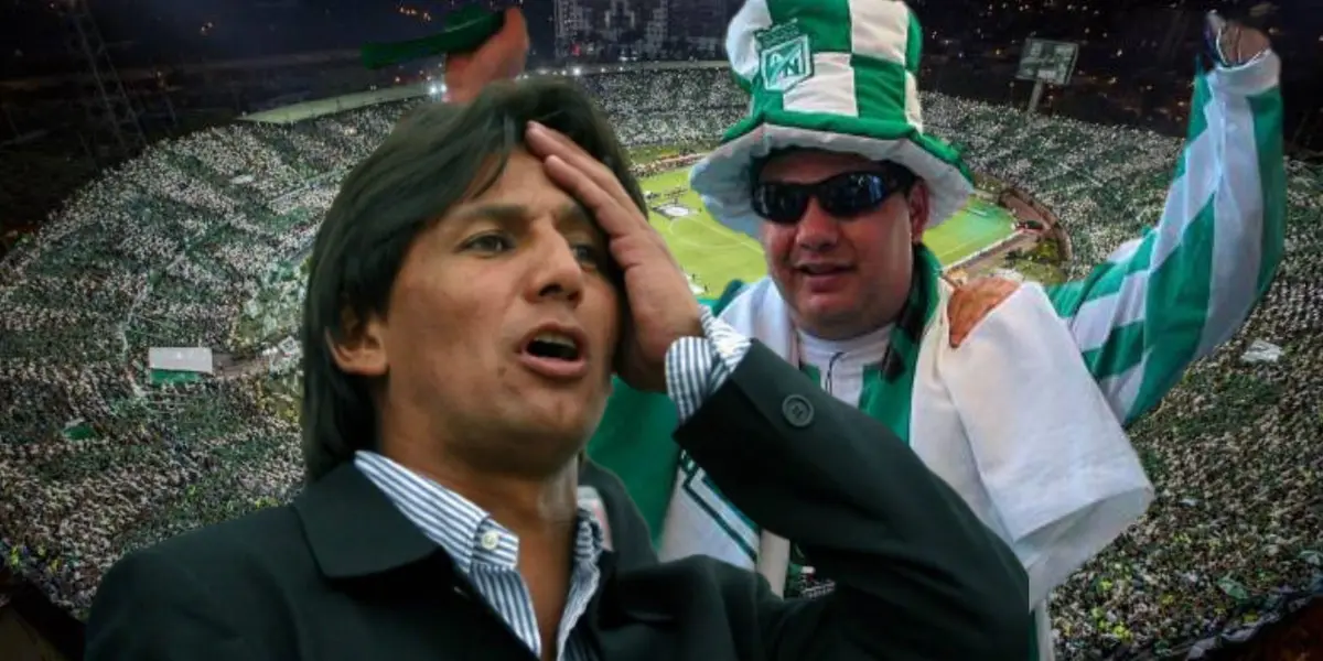 El polémico dirigente tuvo que tragarse sus palabras con las que pretendía ofender a la hinchada del ‘Verde’.