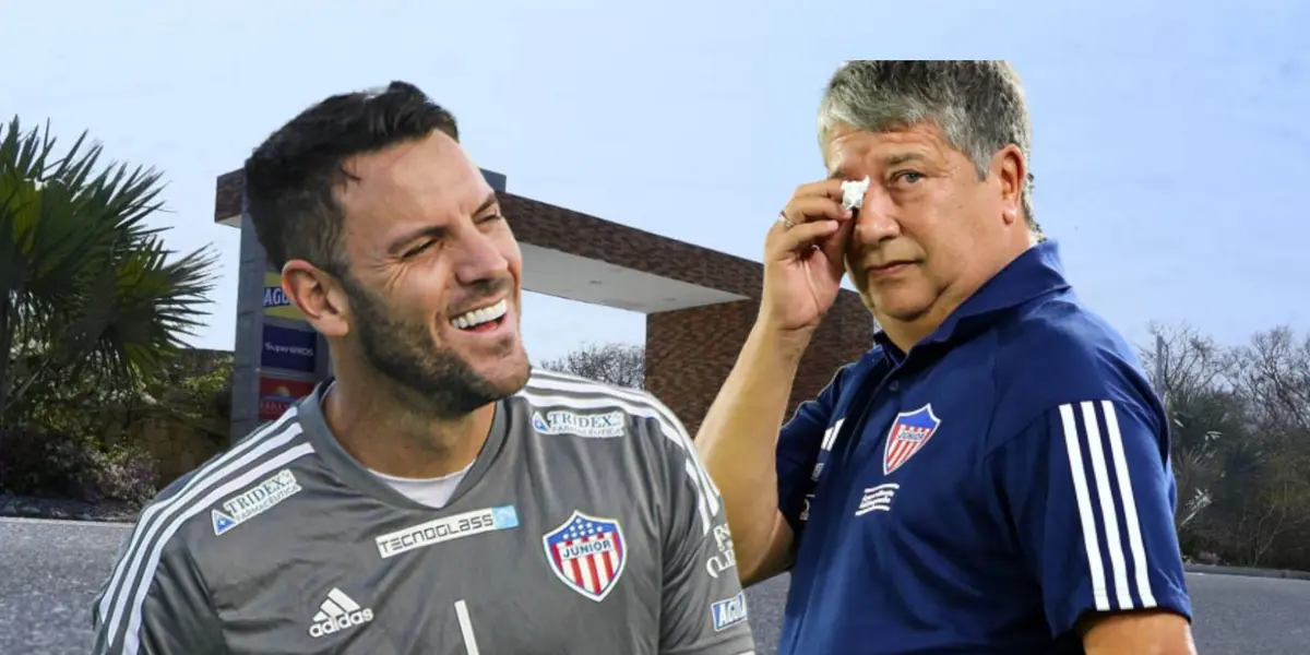 El portero uruguayo aprovechó el resultado para lanzarle unos dardos al entrenador antioqueño.