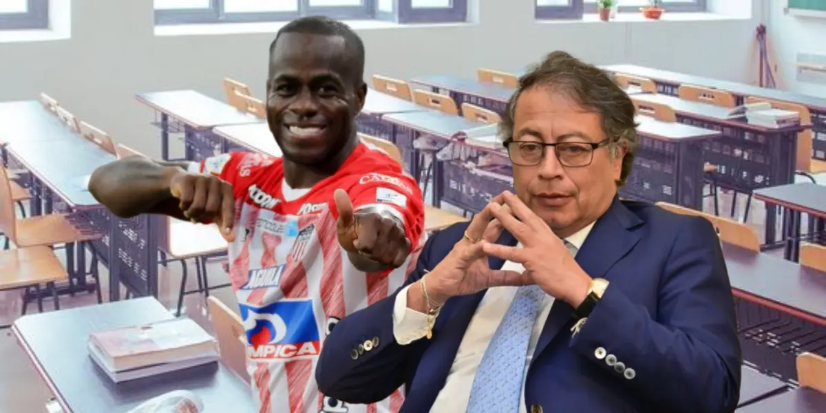 El presidente colombiano anunció una iniciativa que le podría interesar al exjugador.