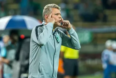 El técnico comunicó sus reflexiones en la rueda de prensa posterior al juego con Pasto.