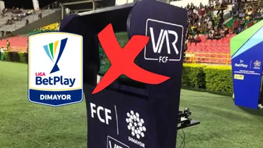 El VAR en el Fútbol Colombiano podría darse unas pequeñas vacaciones Foto: Escudoteca y Liga Betplay