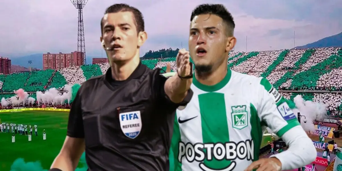 El ‘Verde’ se quedó desde muy temprano con un jugador menos.