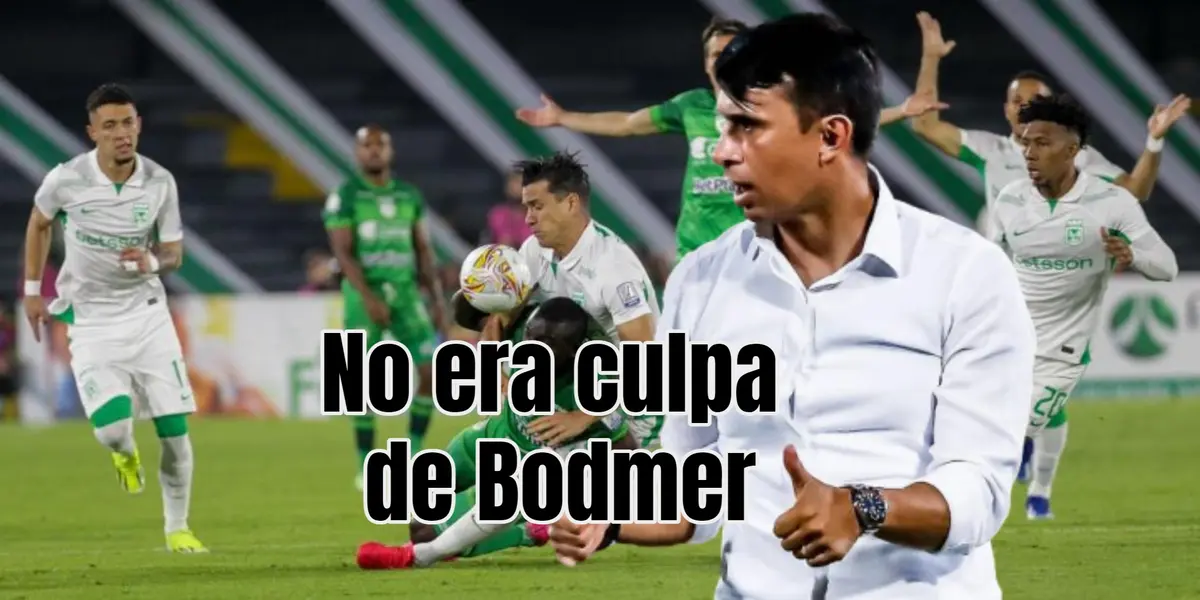El 'Verde' volvió perder. Foto de Futbolete y de Bodmer de El Colombiano.