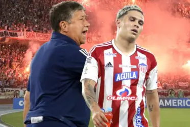 El volante antioqueño aprovechó el mal momento del club ‘tiburón’ para desahogarse.