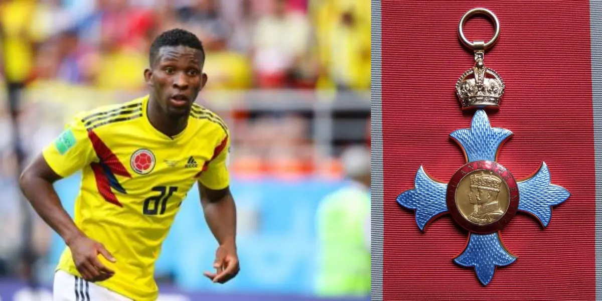 El volante colombiano del Crystal Palace conoció a una importante figura inglés.