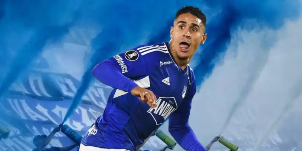 El volante de Millonarios desarpovechó una clara oportunidad que pudo haber significado el 3-0.