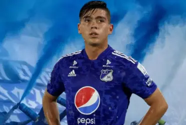 El volante de Millonarios fue protagonista para mal en el duelo versus América de Cali.