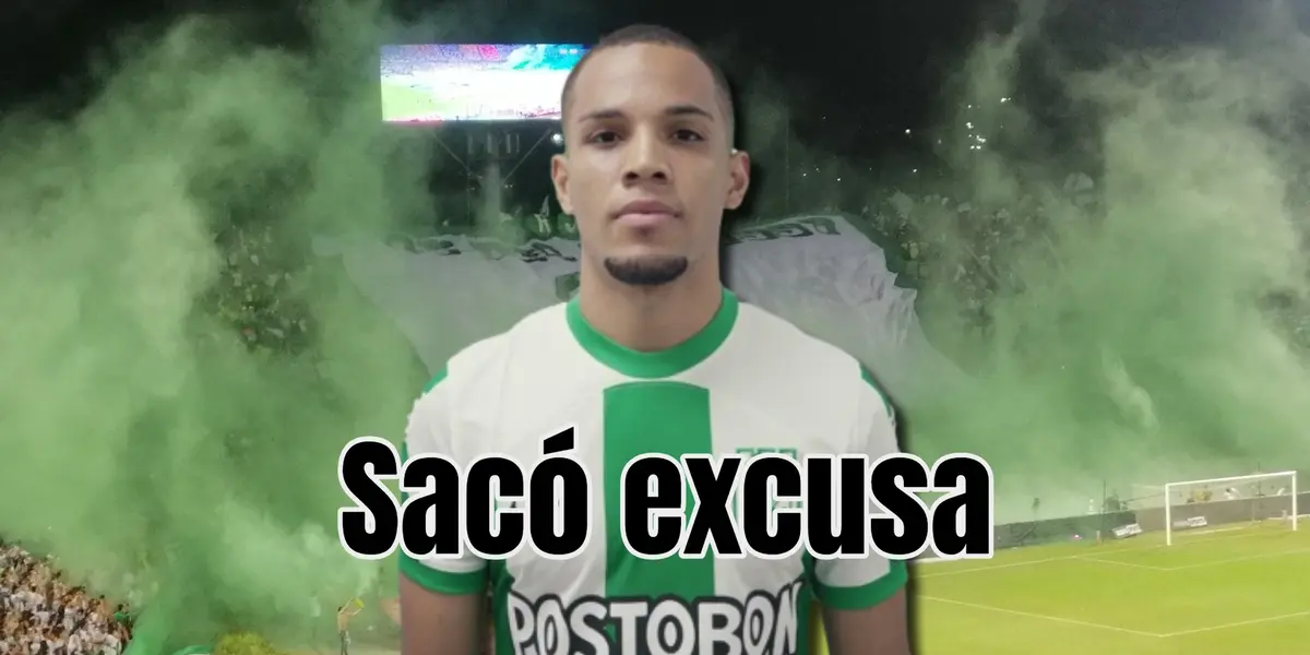 El volante de Nacional fue escogido como la figura de la cancha. (Foto de Atlético Nacional)