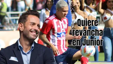 Juanfer Quintero vendió humo con volver a Junior y así reaccionó Pablo Giralt
