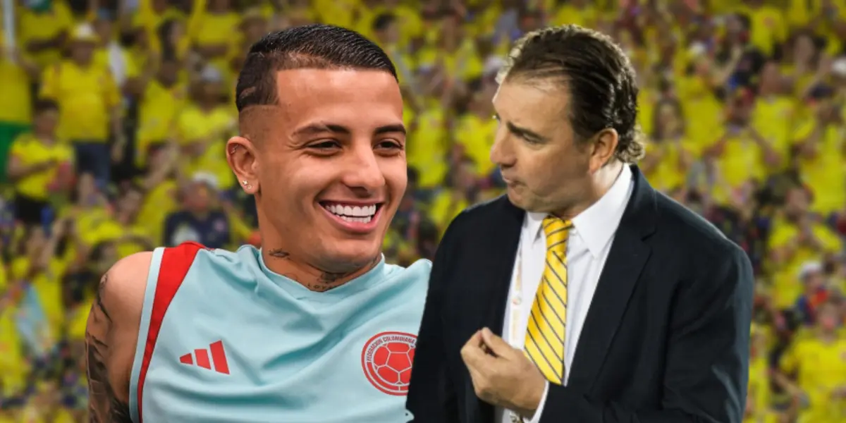 El volante quiere estar en la Copa América. Foto de fondo tomada de Antena 2 y de Lorenzo y Castaño de Caracol.