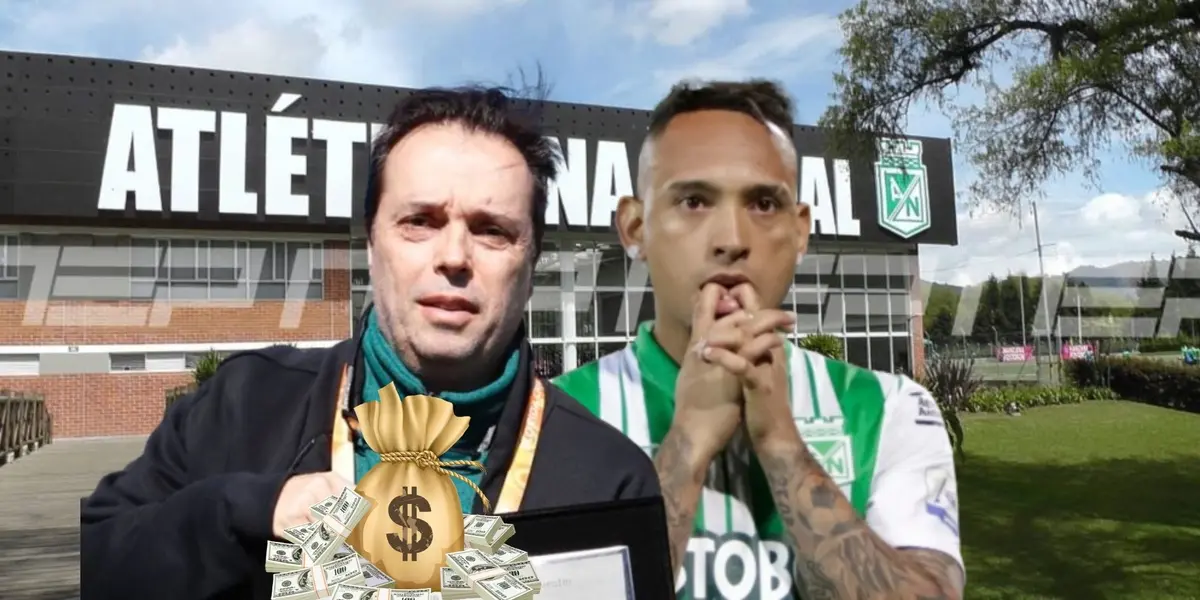 El volante samario devenga un jugoso salario en la institución antioqueña.