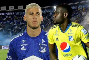 El zaguero central le llamó la atención a su arquero en una jugada peligrosa.