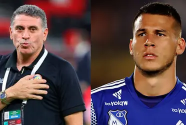 El zaguero costarricense no pudo estar en la gran final del fútbol colombiano, pero hasta ahora se supo si fue por decisión propia.