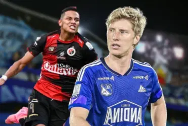 El zaguero del ‘Embajador’ fue fácilmente superado.