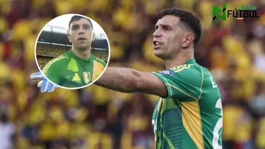 Emiliano Martínez Foto: Sporting News y Captura de TyC Sports