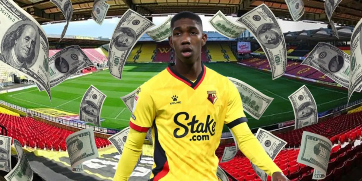 Ese es el valor en pesos colombianos del del futbolista cafetero, según Transfermark.