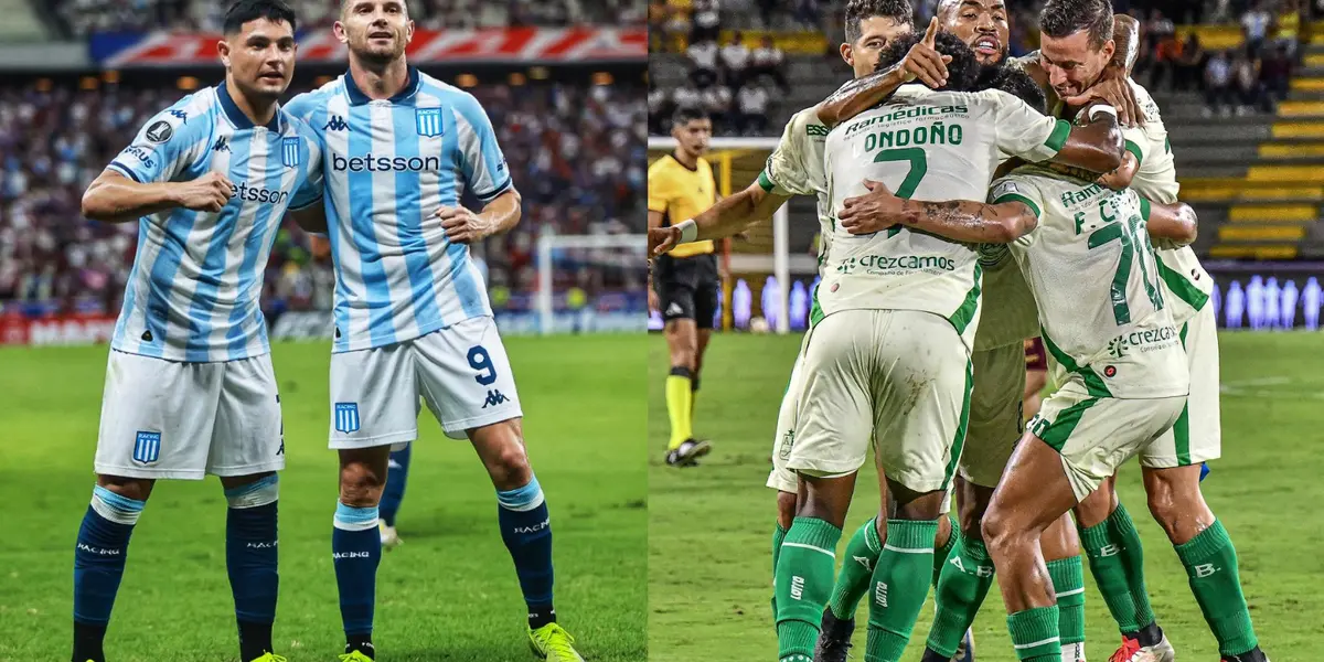 Esta es la diferencia de valores entre Racing y Atlético Bucaramanga Foto: Racing Club y Atlético Bucaramanga