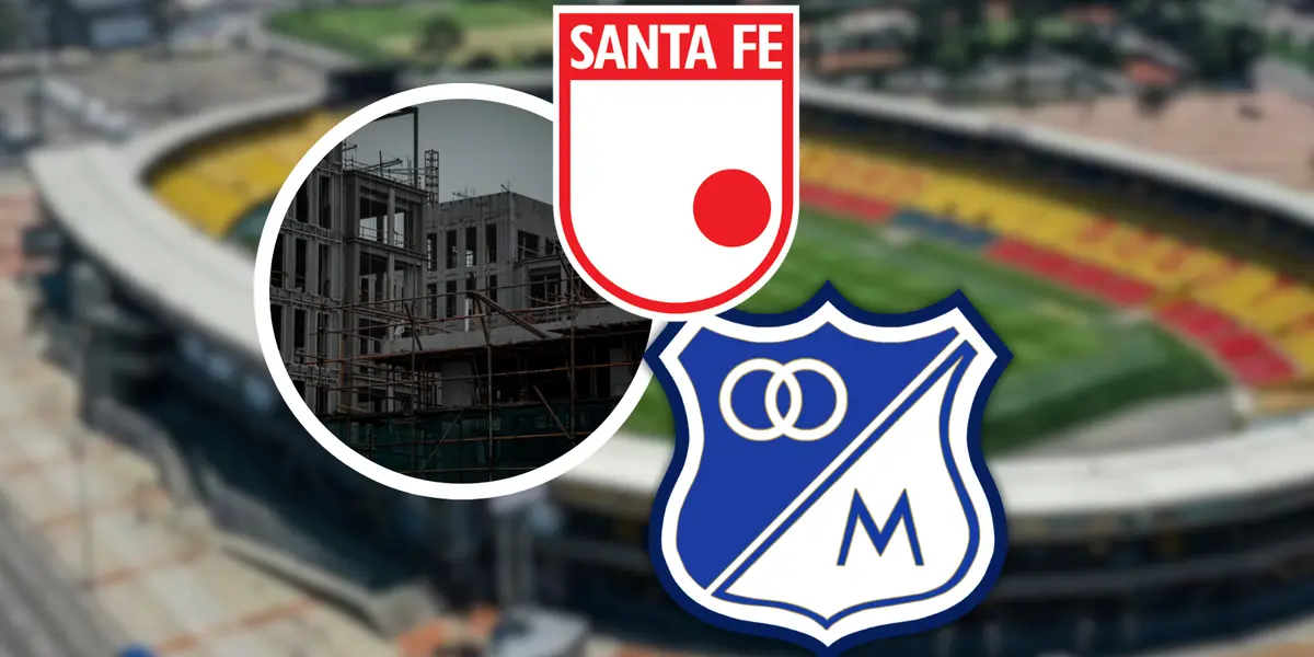 Estadio El Campín y su futura obra la cual iniciará en 2025 Foto: IDRD, Escudoteca