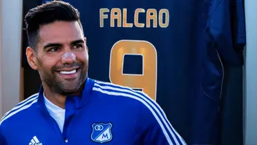 Falcao. FOTO: Millonarios FC Oficial