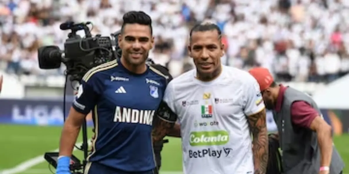 Falcao y Dayro Moreno, ejemplos de perseverancia. Foto: Instagram