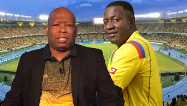 Faustino Asprilla y el 'Tren' Valencia.
