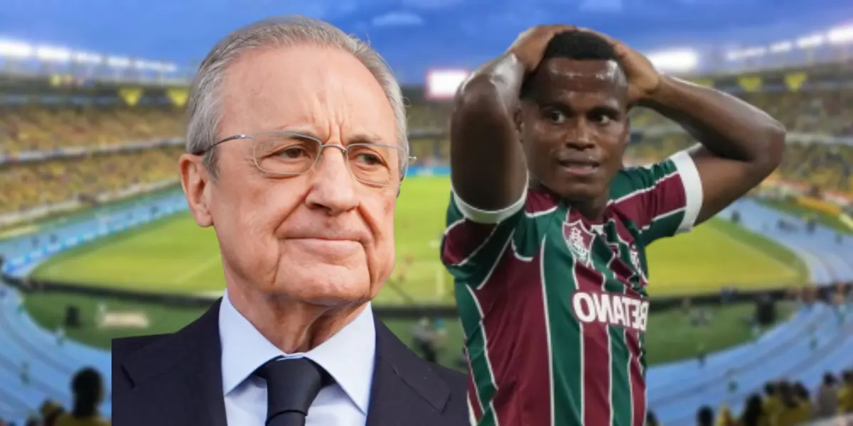 Florentino Pérez y Jhon Arias.