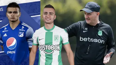 Foto: Atlético Nacional Twitter / Millonarios FC Fan Page
