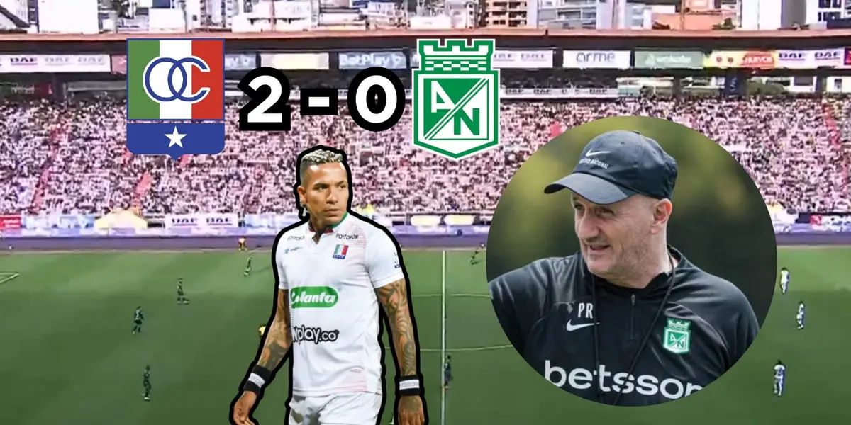 Foto: Captura de pantalla de Win Sorts / Atlético Nacional Twitter / Once Caldas Página Web