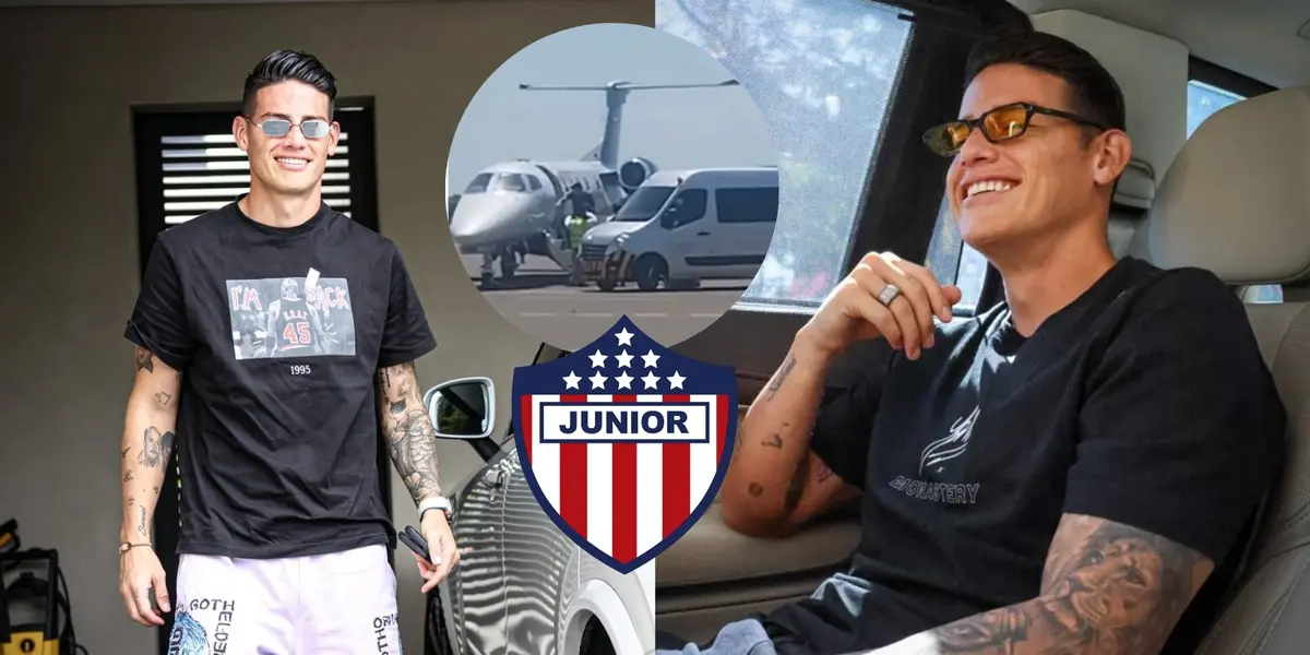 Foto: Captura de pantalla El Heraldo Instagram / James Rodríguez Twitter