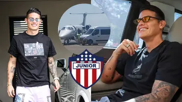 Foto: Captura de pantalla El Heraldo Instagram / James Rodríguez Twitter