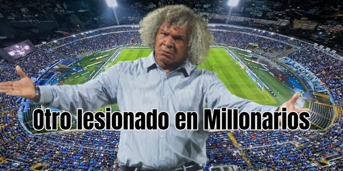 foto de fondo tomado de Millonarios y de Gamero de Dimayor.