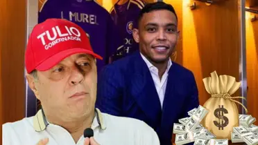 Foto de Muriel tomada de Orlando City y Tulio de IFM Noticias.