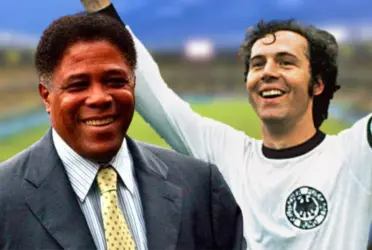 Francisco Maturana y Franz Beckenbauer.