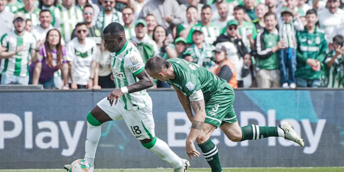¡Guerra en El Campín! Hinchas de Nacional protagonizan vergonzosa pelea en las tribunas. Foto: Instagram